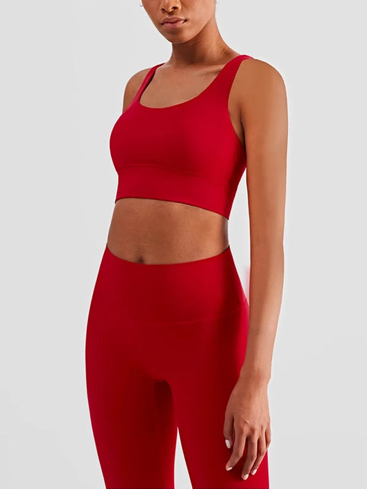 2 Piece Yoga Push Up  Sports Bra Leggings Suit