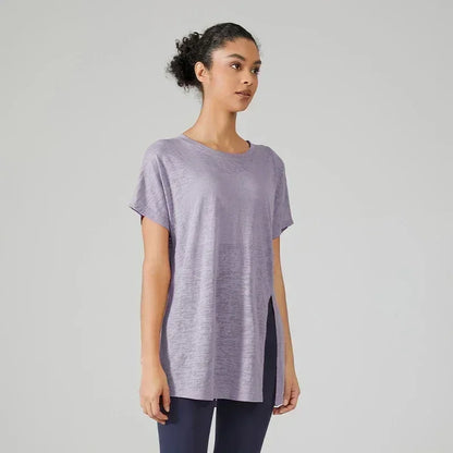 Yoga Shirts & Blouses. Short Sleeve Workout Sporty Woman Top