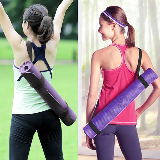 Sport Sling Shoulder Carry Exercise Yoga Mat Band