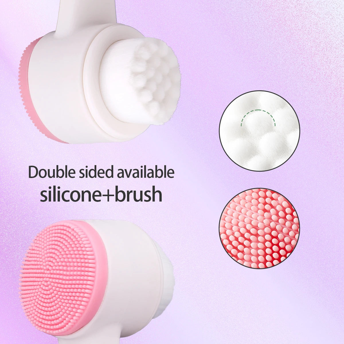 8-piece facial care set, deep cleaning and gentle exfoliating