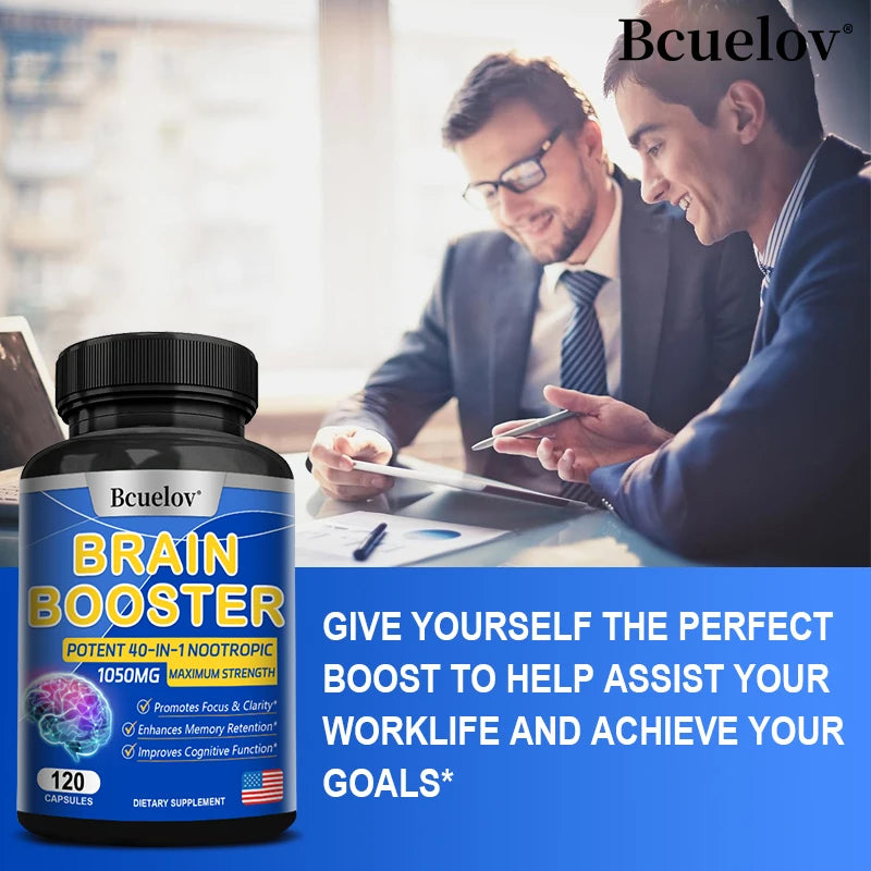 Brain Supplement, supports your thinking, clarity and balance, healthy brain development.