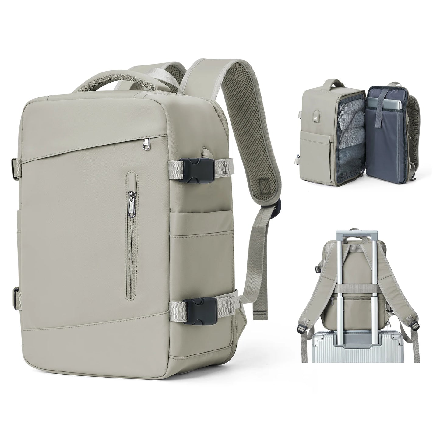 Women's Backpack Travel Suitcase  Men Laptop Backpack