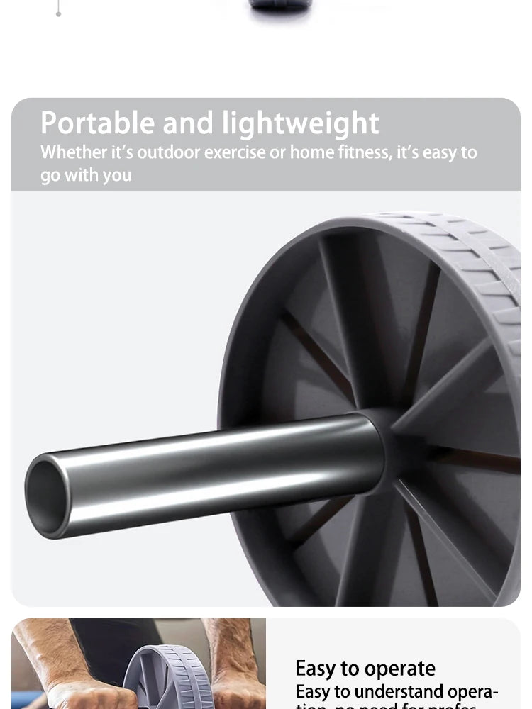 Abdominal Workout Roller, Waist & Tummy Slimming For Workout Body Building