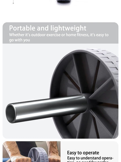 Abdominal Workout Roller, Waist & Tummy Slimming For Workout Body Building