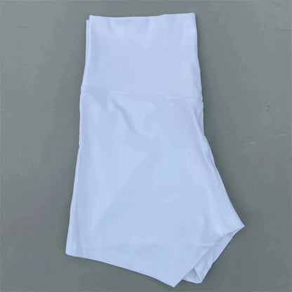 Solid Color tight Women Fitness Sport Short