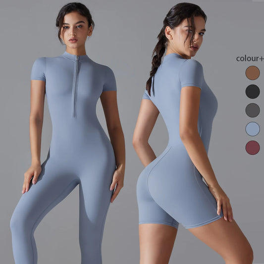Fitness Sports Bodysuit ,Breathable ,Quick Drying