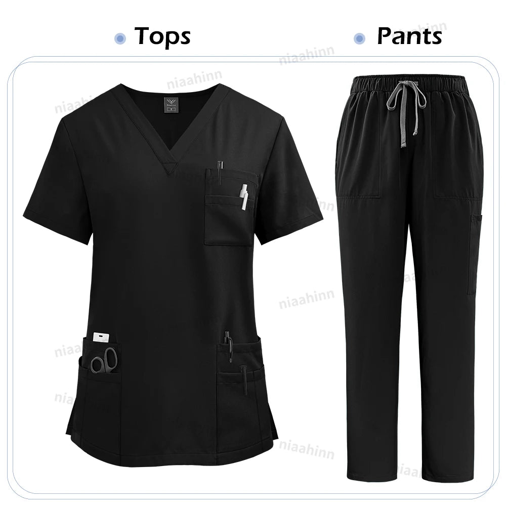 Medical Clothing for Unisex  Tops and Pant Set