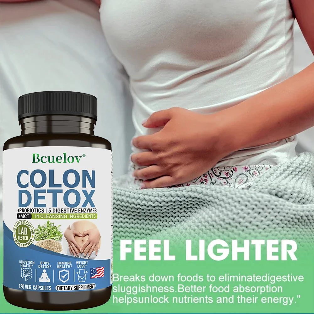 Colon Cleanser Detox Supplements - Bowel Cleansing