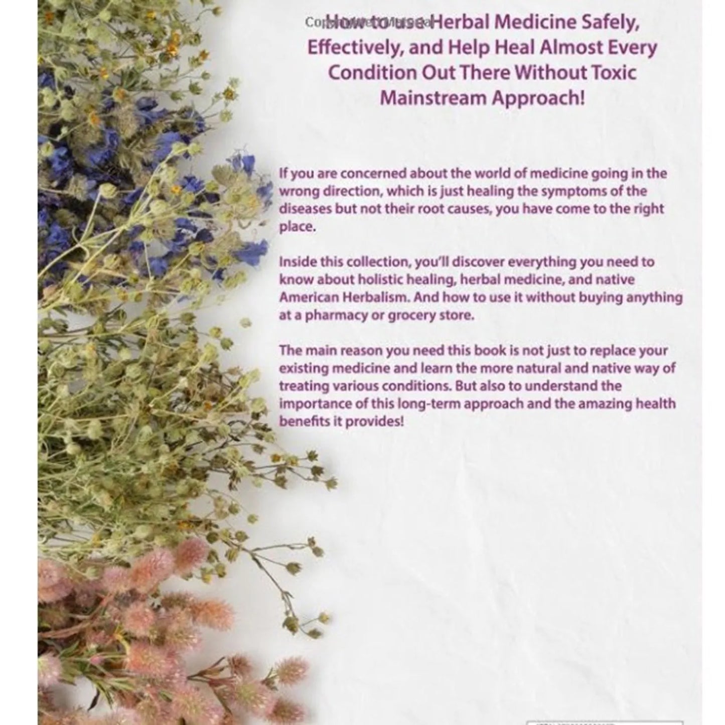 The Herbal Remedies & Natural Medicine Bible The Ultimate Collection Of Healing Herbs And Plants
