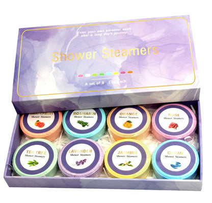 8PCS Bomb Bath Salt Gift Box Moisturizing Body Care