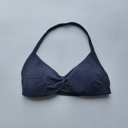 Sports Bra Strappy Backless Removable Cups