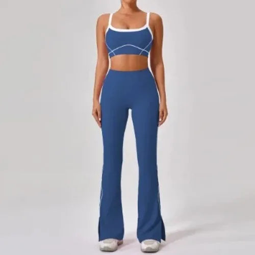 Women's Yoga Sets 2 Piece Set  Sport Bra And   Trousers