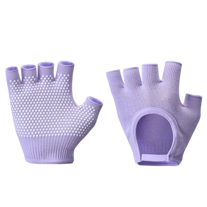 1Pair Half Finger Yoga  Gloves, Cycling Gloves