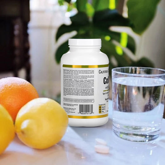 Hydrolyzed Collagen Peptides Plus Vitamin C