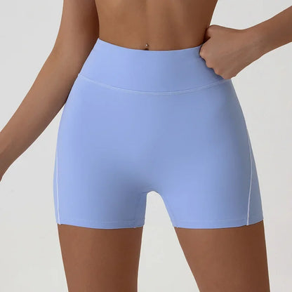 Women's Sports Shorts High Waist Hip Lifting Fitness Tight