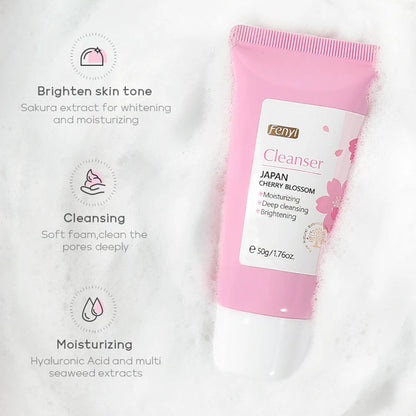 Vitamin C Facial Cleanser Skin Deep Cleansing Moisturizing Blackhead Removal