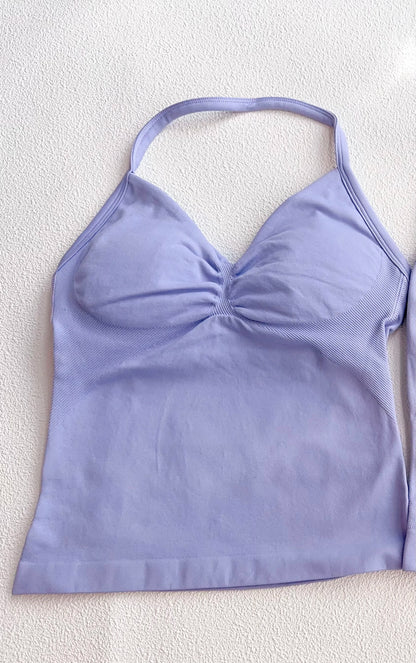 Gym Built-in Bra Tops