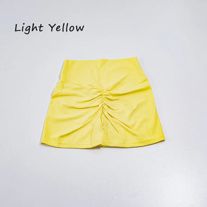 Women's sports shorts high elasticity tight fitting high waist and buttocks