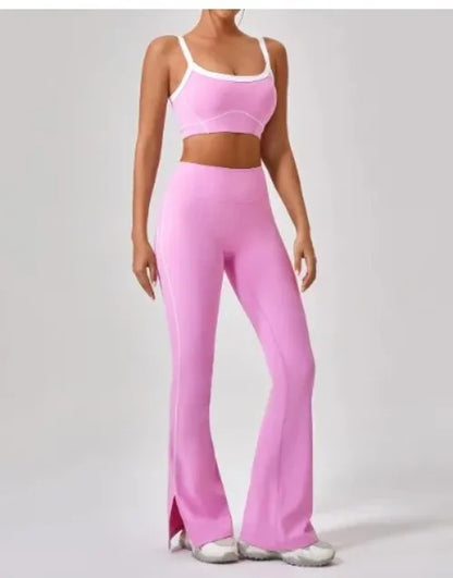 Women's Yoga Sets 2 Piece Set  Sport Bra And   Trousers