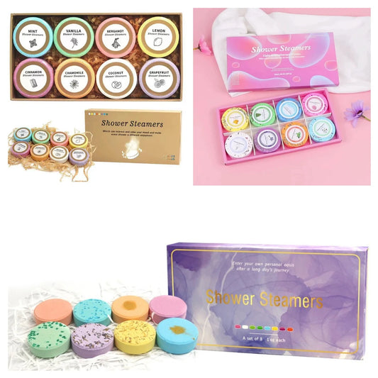 8PCS Bomb Bath Salt Gift Box Moisturizing Body Care