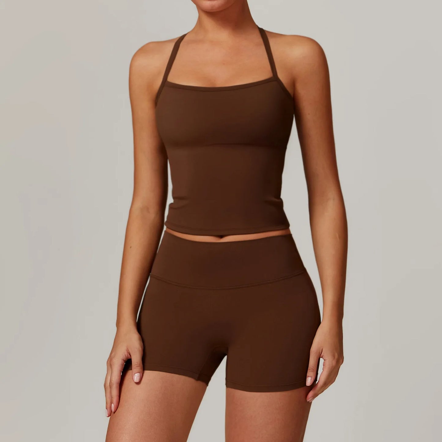 Sexy Spaghetti Strap Yoga Set