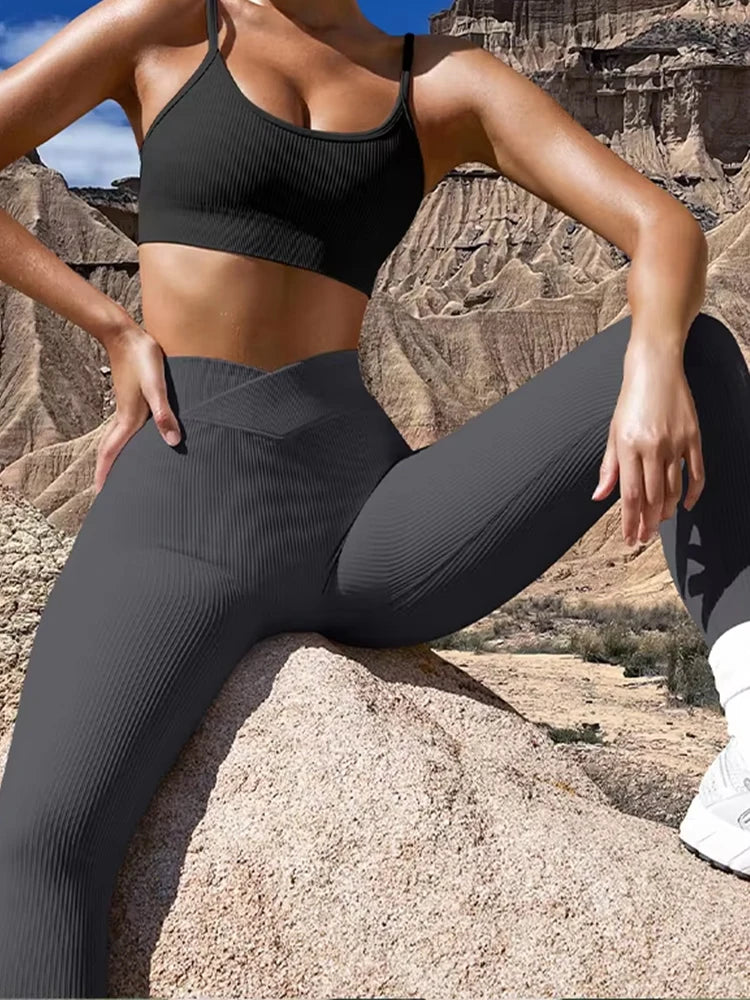 High Waist Buttock Lifting Sports Yoga Clothes