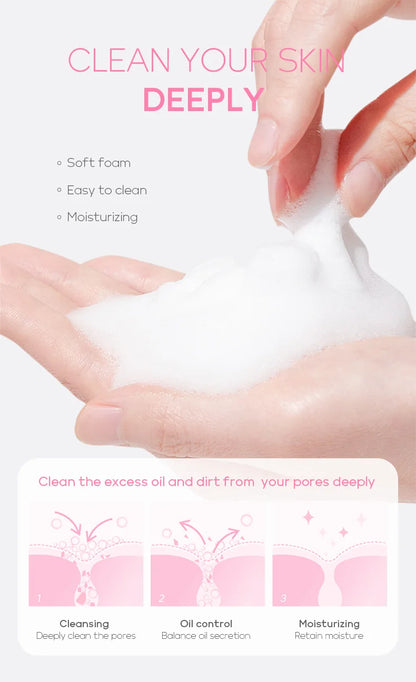 Vitamin C Facial Cleanser Skin Deep Cleansing Moisturizing Blackhead Removal