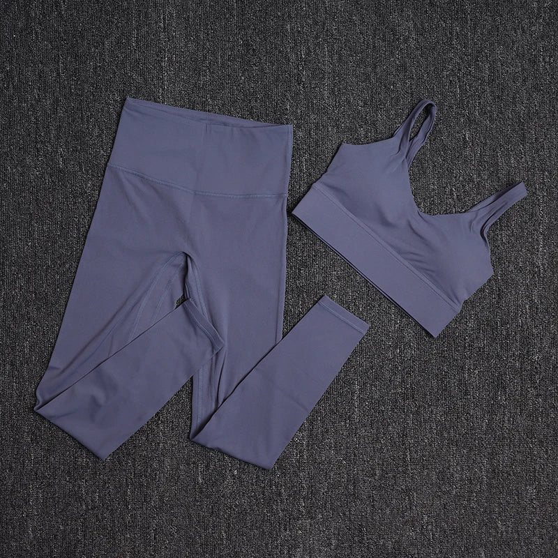 Yoga Set Bras High Waist Leggings