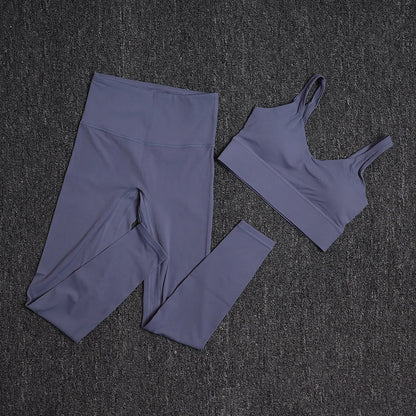 Yoga Set Bras High Waist Leggings