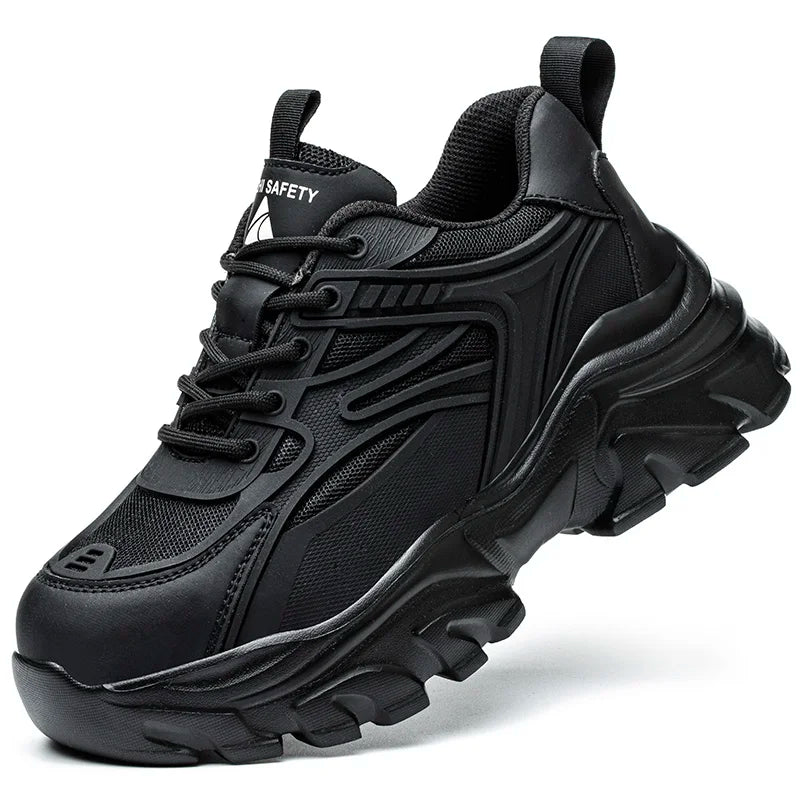 Women Safety Shoes  Steel Toe Puncture Proof