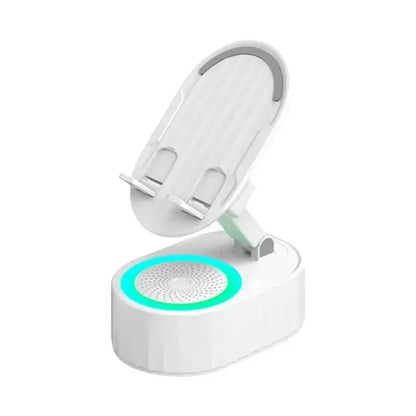 Mobile Cell Phone Stand Holder With Bluetooth Speaker HD Portable Wireless Speaker