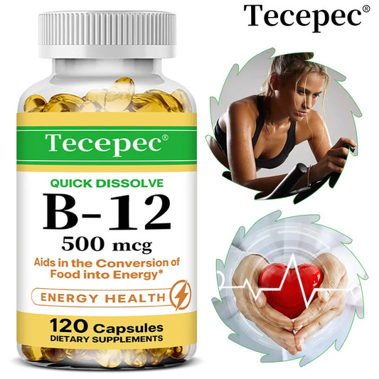 Vitamin B-12 - supports energy and red blood cell formation