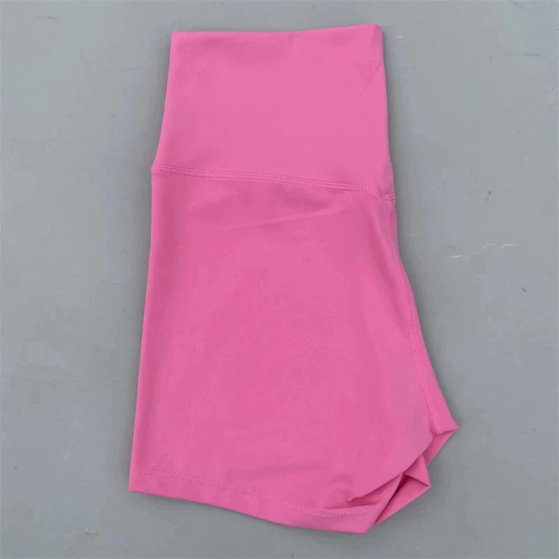 Solid Color tight Women Fitness Sport Short