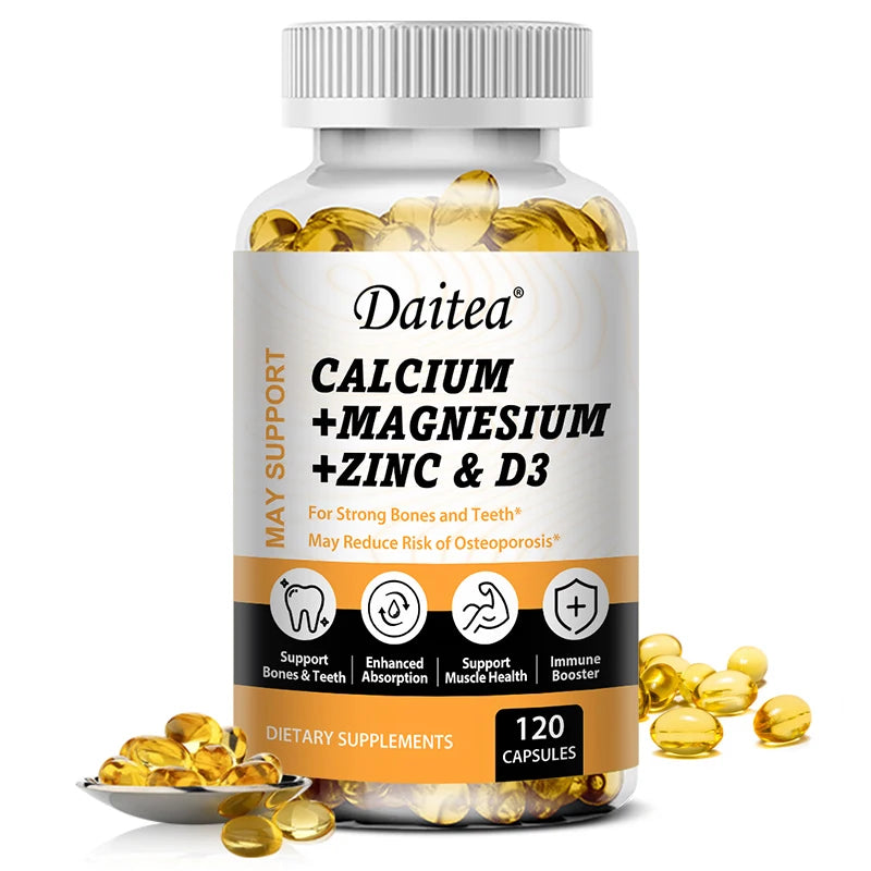 Calcium, Magnesium, Zinc + Vitamin D3