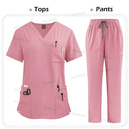 Medical Clothing for Unisex  Tops and Pant Set