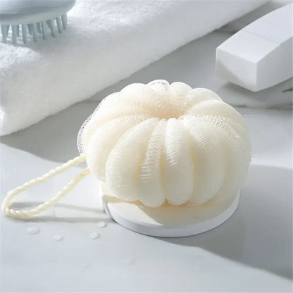 Bath Bubble Ball Exfoliating Scrubber Soft Shower Mesh Foaming Sponge