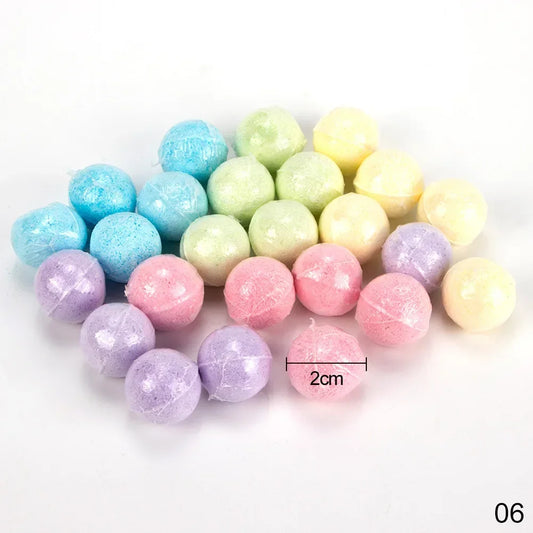Mini Bath Ball Bombs Handmade Bath Sea Salt Essential Oil