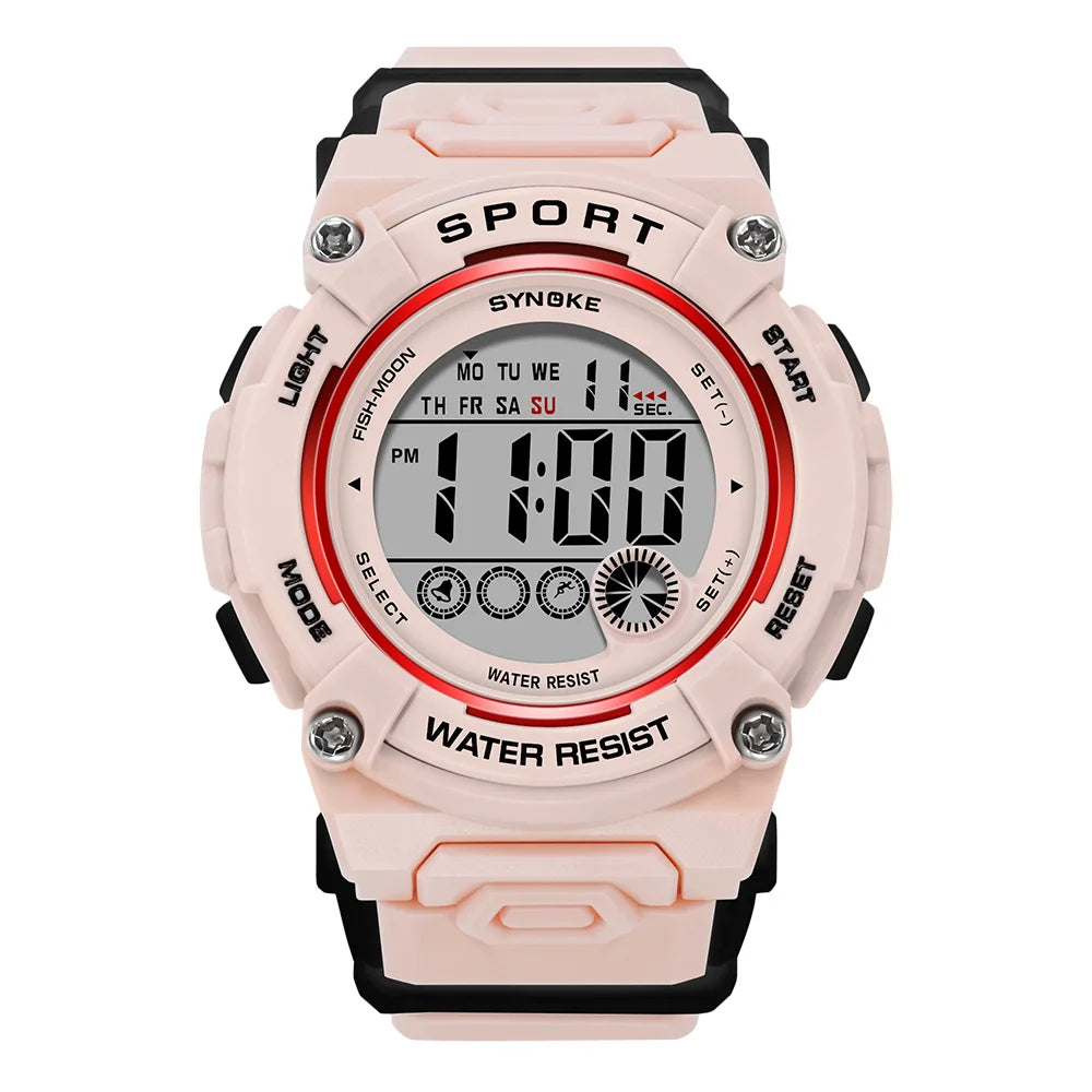 Student Watch Women's Watches Girls 50M Waterproof Watch Multifunctional Luminous Girl Boy Watch