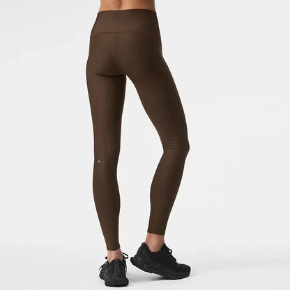 Women's Solid Color High Waist Yoga Pants