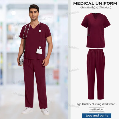 Scrubs Uniforms Sets  Healthcare Unisex Surgical Uniforms