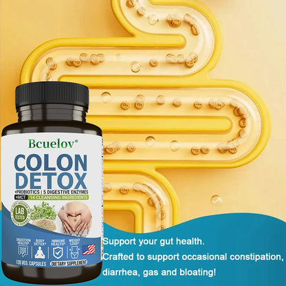 Colon Cleanser Detox Supplements - Bowel Cleansing