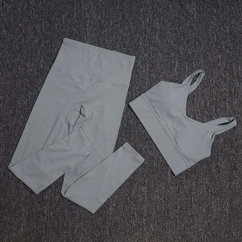 Yoga Set Bras High Waist Leggings