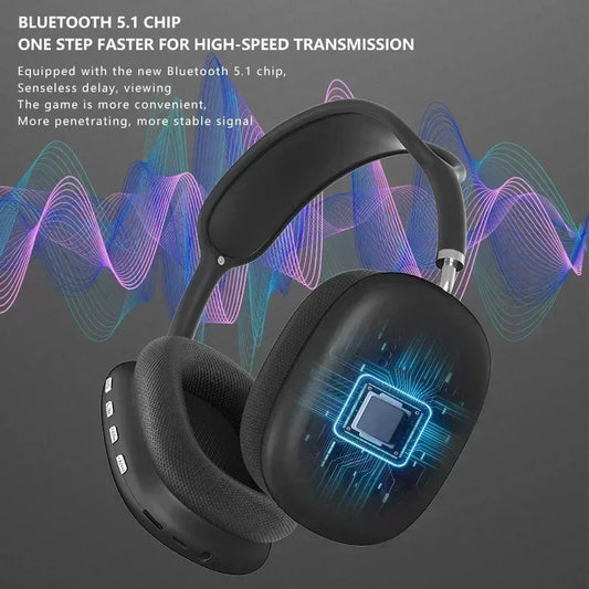 P9 Wireless Bluetooth Headset with Mic Noise Cancelling