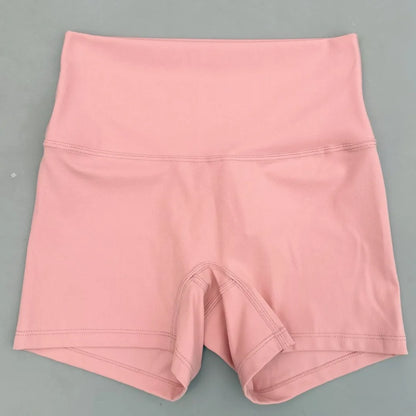 Solid Color tight Women Fitness Sport Short