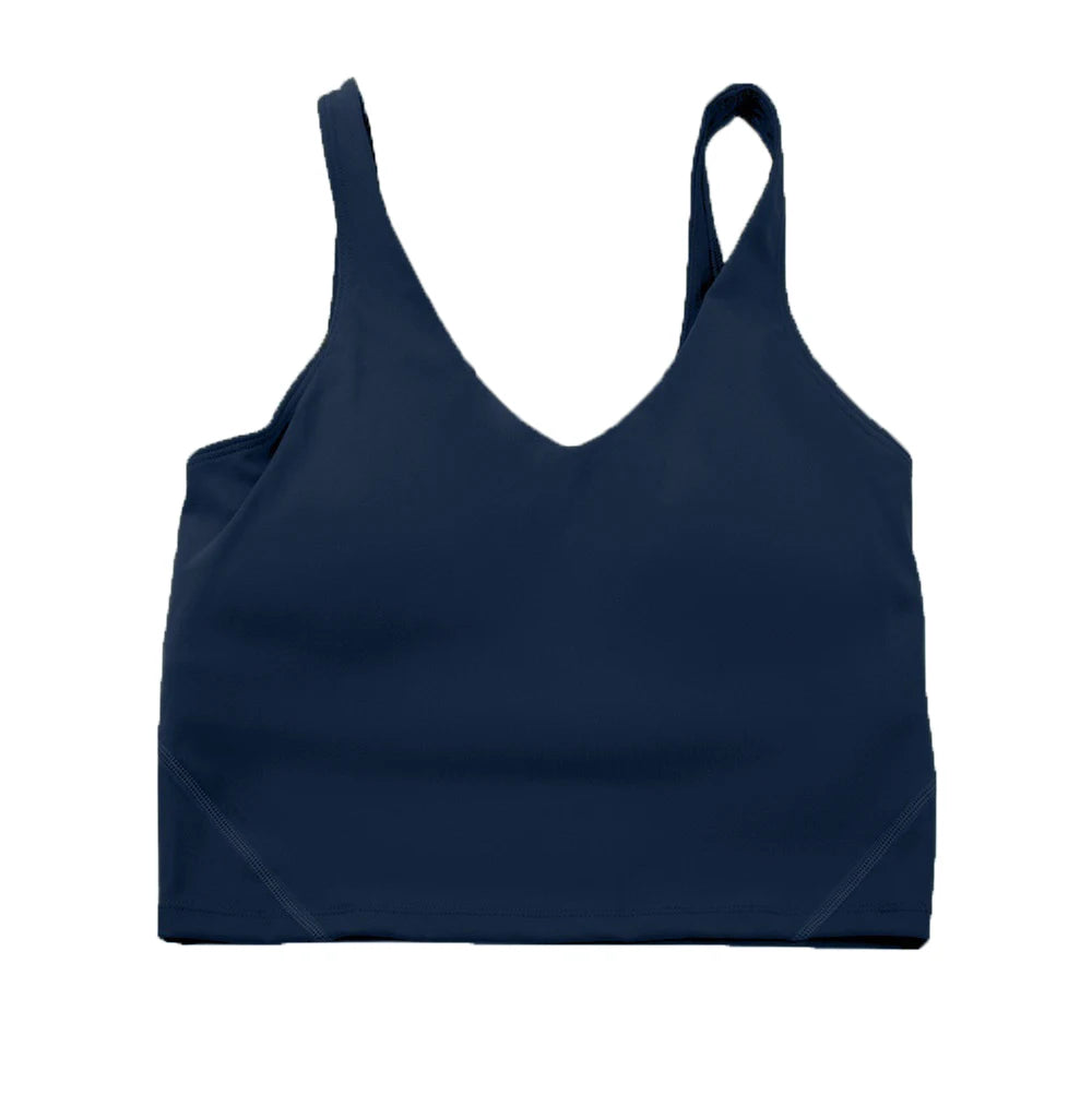 Sports Yoga Bra U-Back Gathering