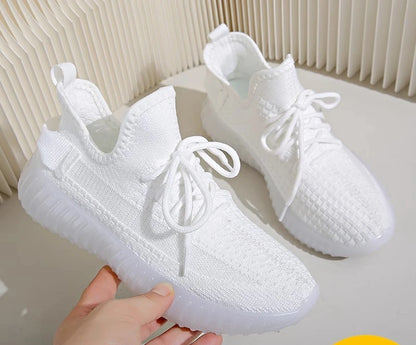 Casual Breathable Women's Soft Sole Versatile Lightweight Running Shoes