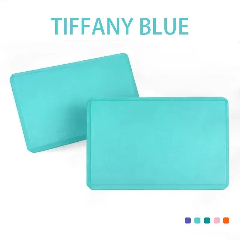 2pcs High Density Yoga Blocks - Non-Slip Foam Yoga Brick for Balance & Strength Training