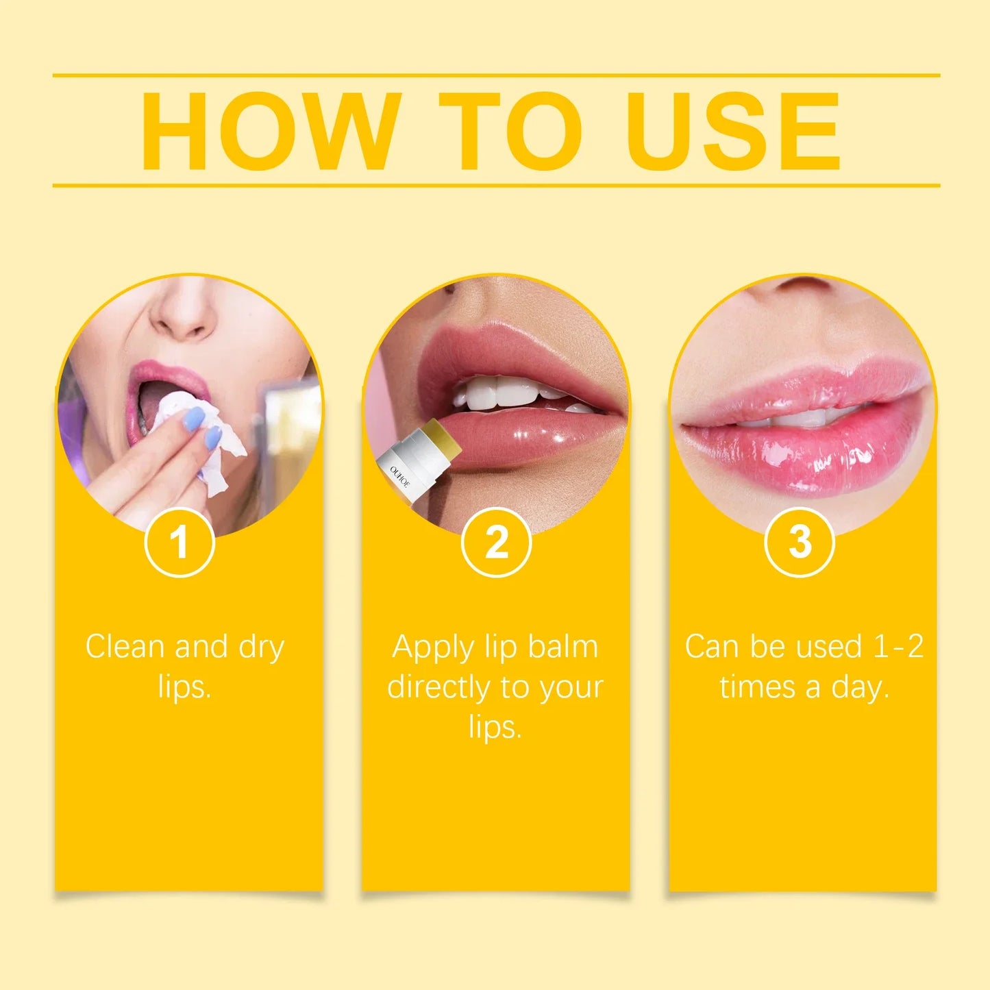 Ginger Lemon Lip Balm Mask Gloss Oil Exfoliating Clean Turmeric Dark Melanin Remove Improve Dullness Moisturizer