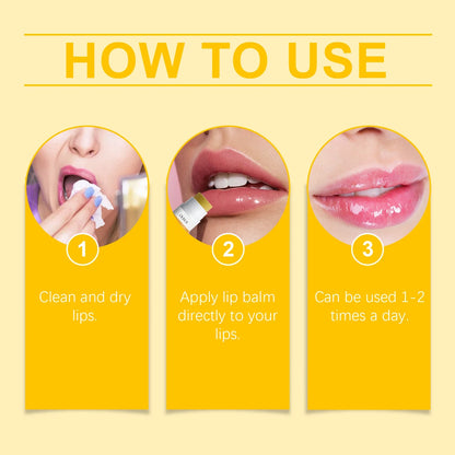 Ginger Lemon Lip Balm Mask Gloss Oil Exfoliating Clean Turmeric Dark Melanin Remove Improve Dullness Moisturizer