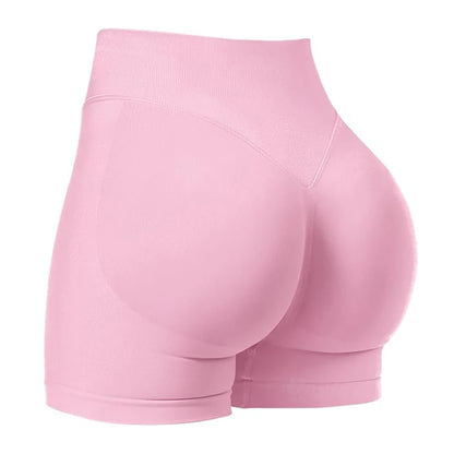 Gym Shorts  4.5" Low Ribbed Band  Seamless